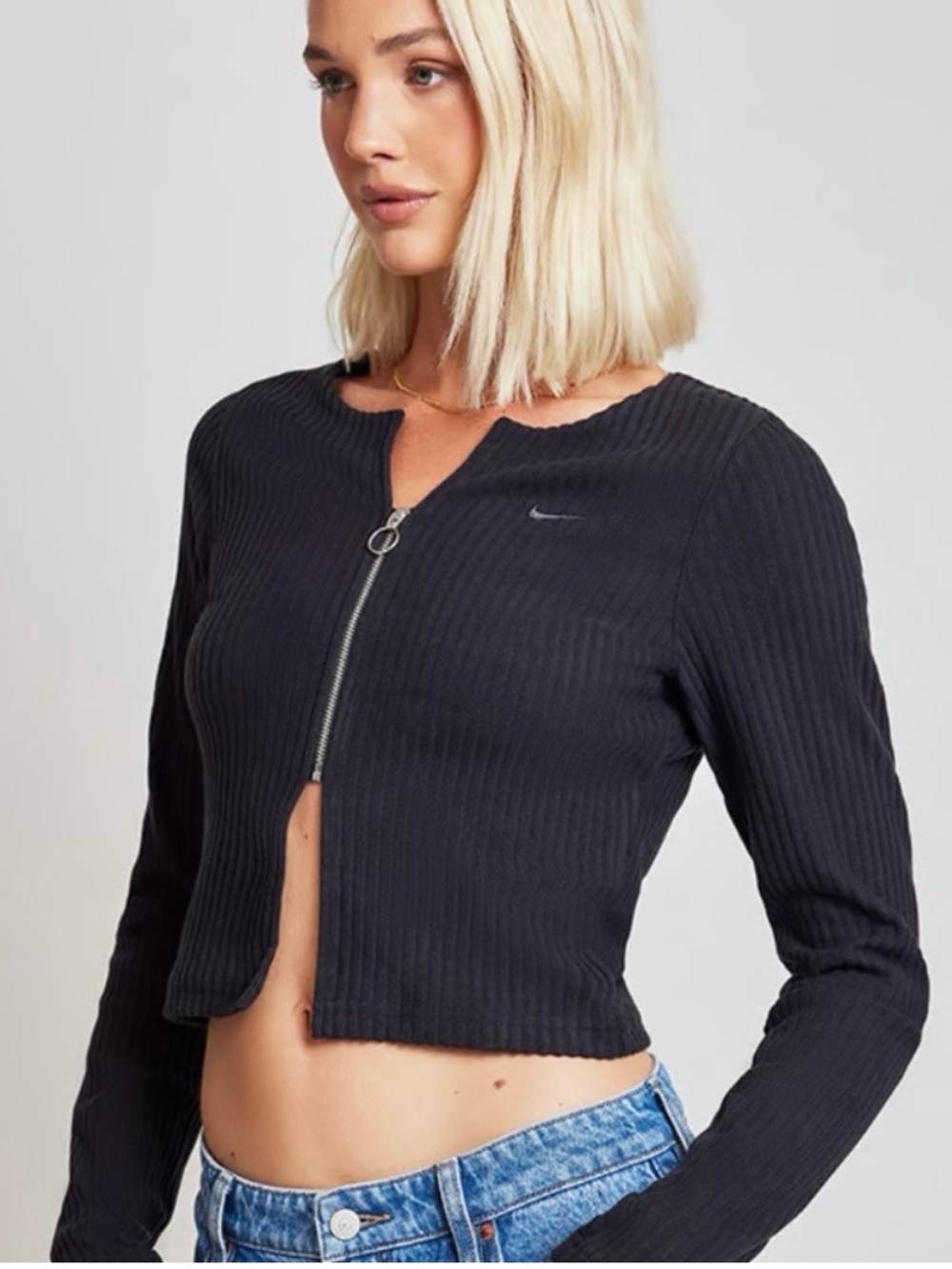 Nike Sportswear Chill Knit Top - Black